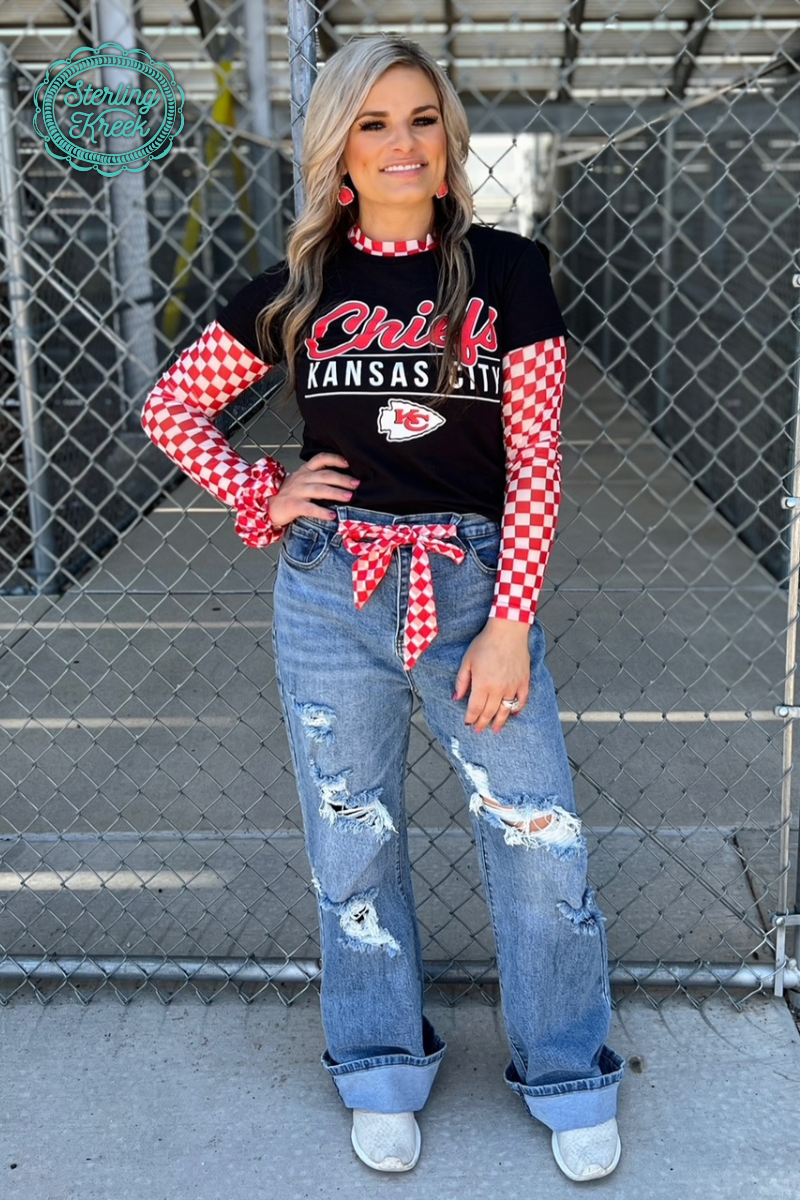Pep Rally Mesh Top Red: 2X