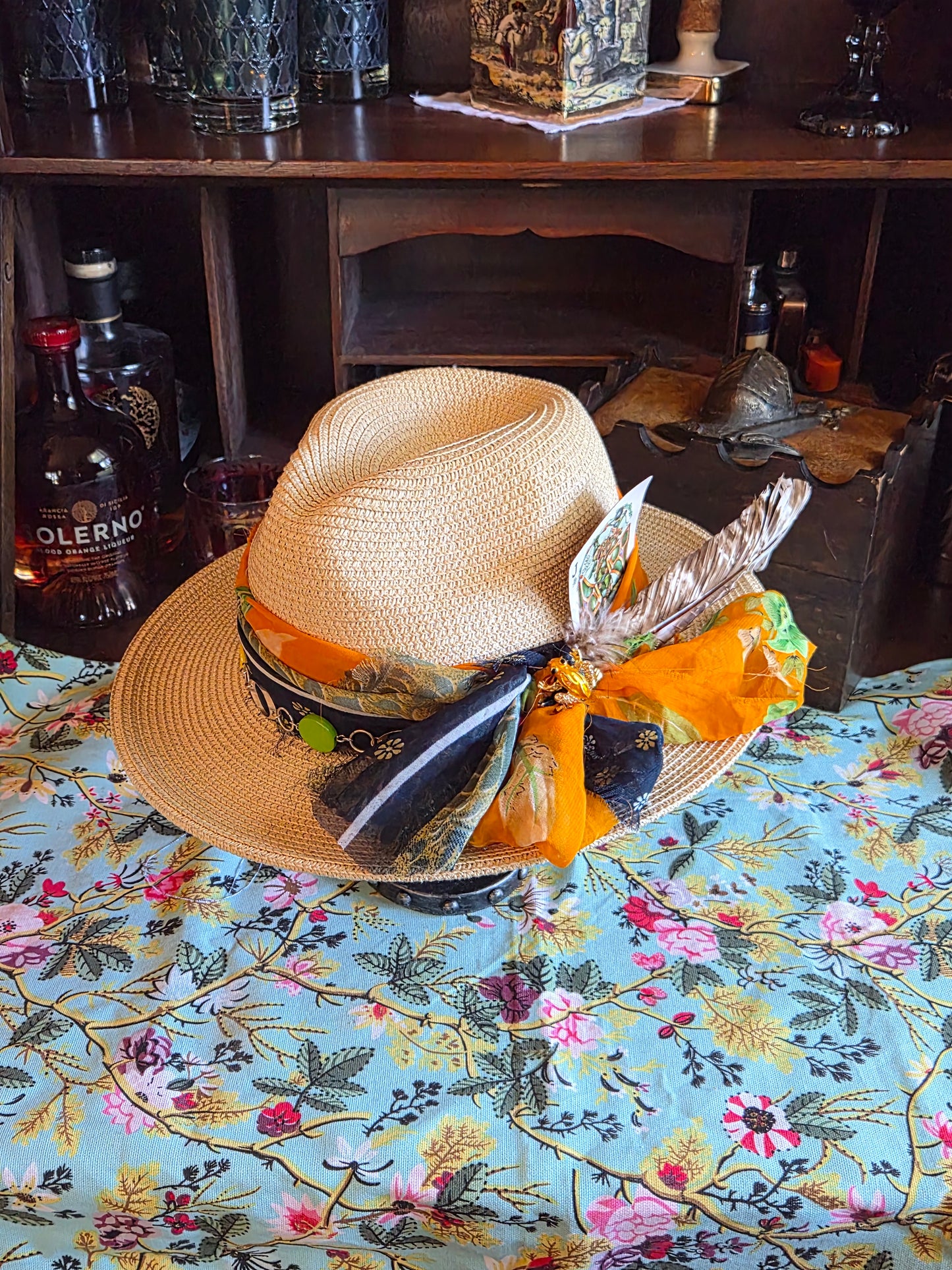Petasus Rana - Straw Fedora Hat
