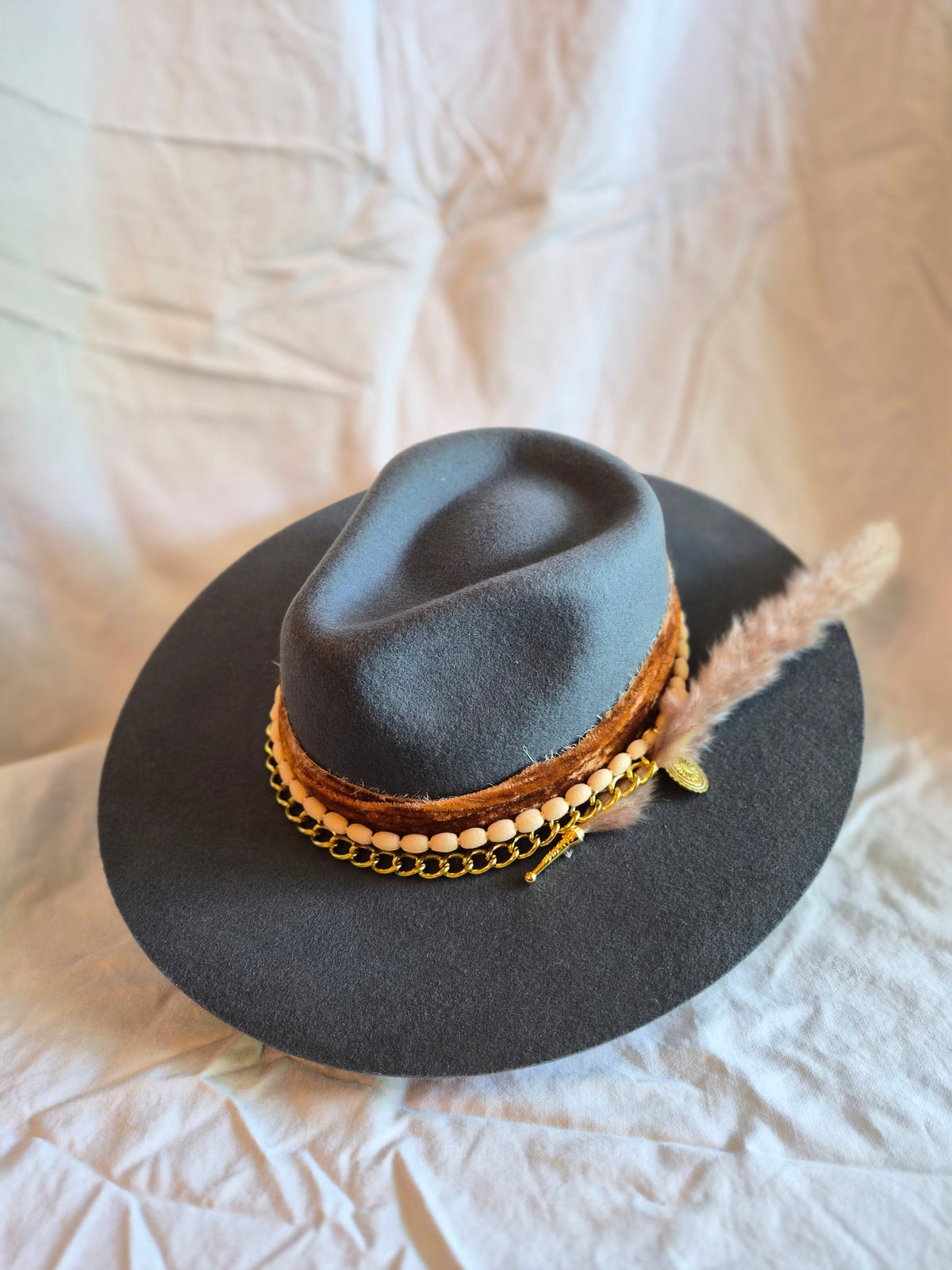 Mystique - Blue Gray Green Wool Rancher