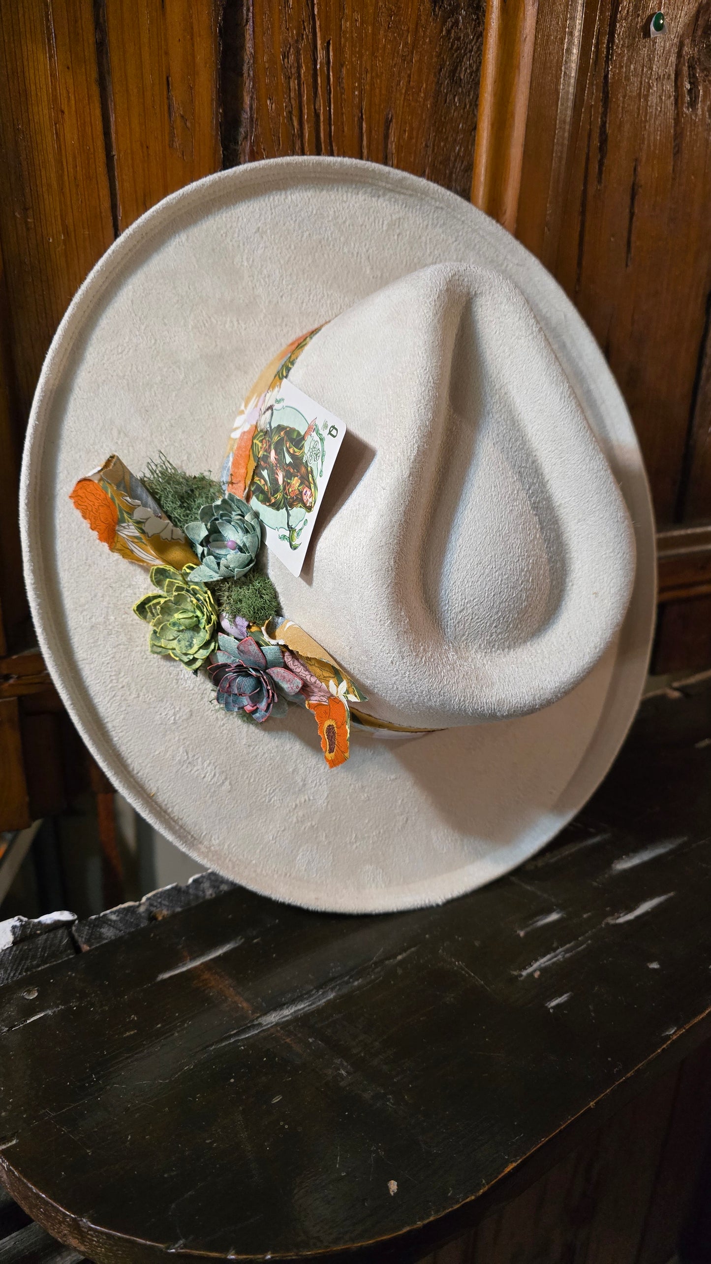 Yes, Queen Faux Suede Boho Rancher Hat